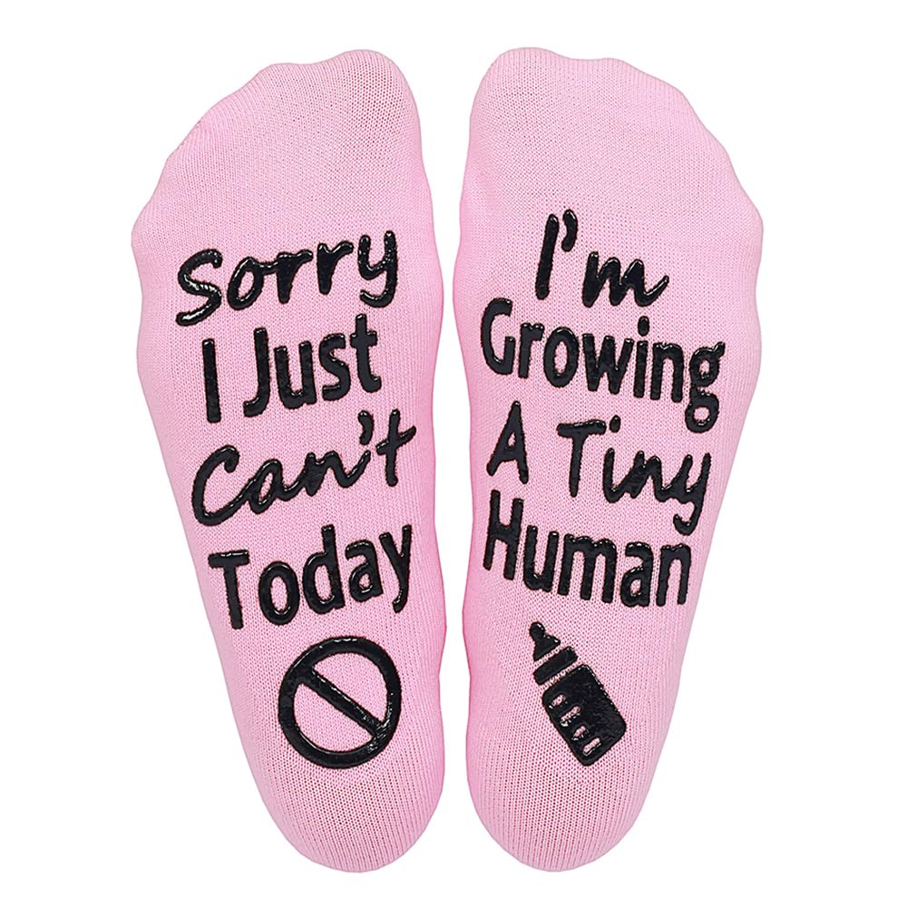 Calcetines para el embarazo, regalo para madres embarazadas, día de la madre, Rosa, One Size
