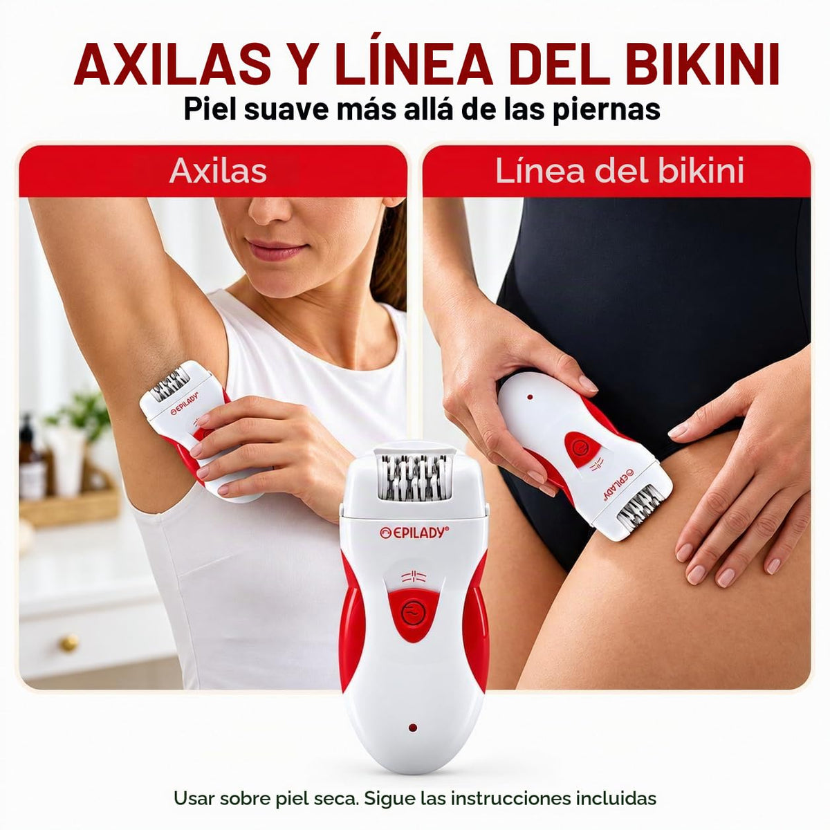 Epilady EP-810-33A Legend 4 Full-Size Rechargeable Epilator