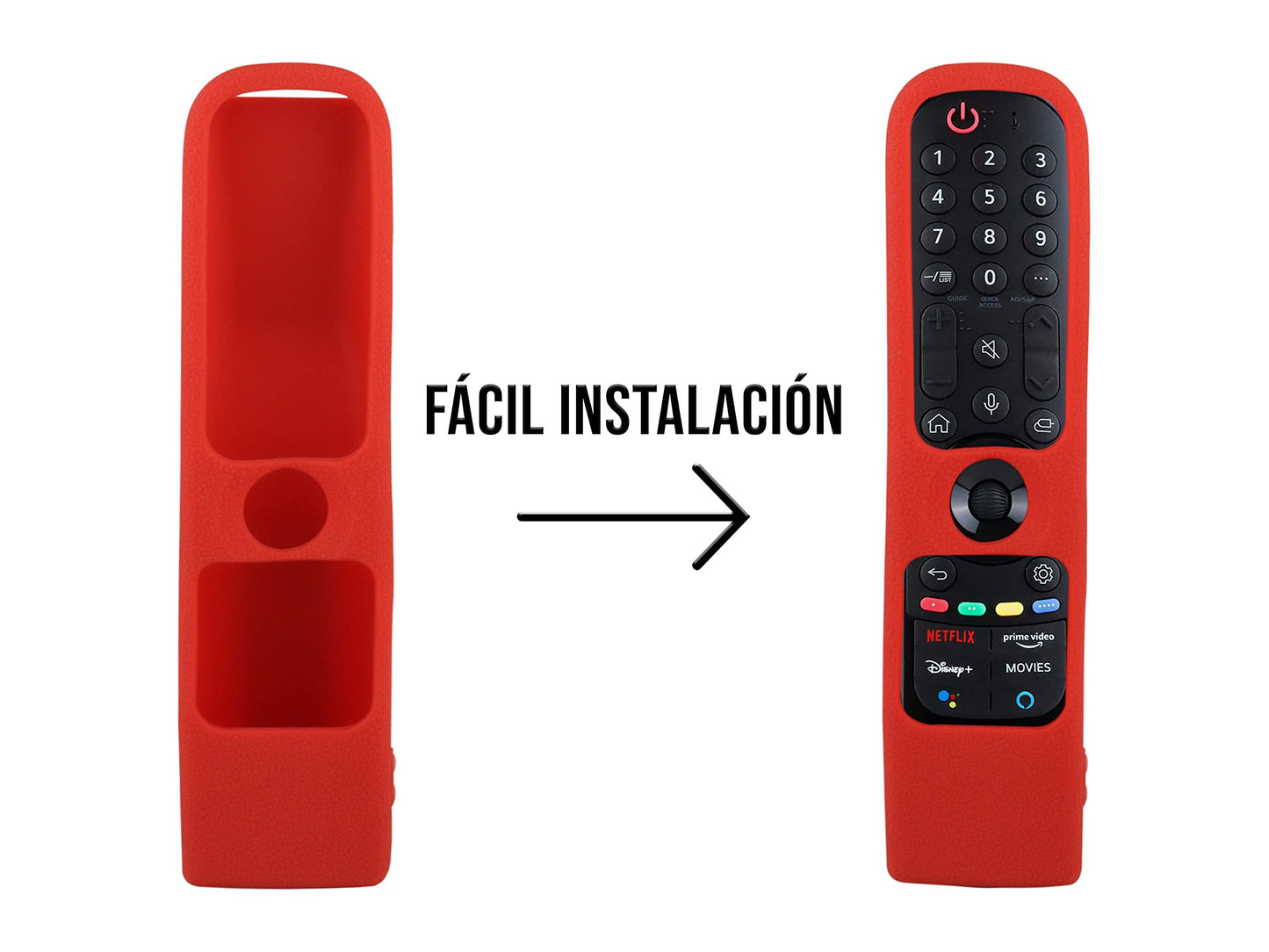 Funda para Control LG Magic MR21GA 2021 Silicon Smart 2022 MR22GR Magic MR22GA