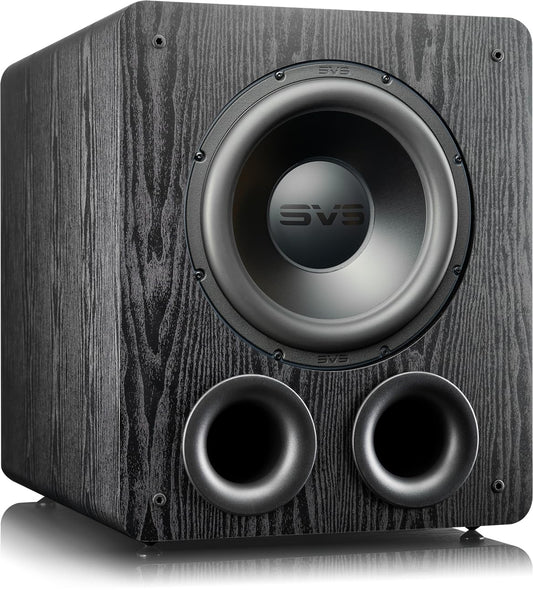 Subwoofer SVS PB-2000 Pro Ceniza Negra Premium con Puerto de 12 Pulgadas