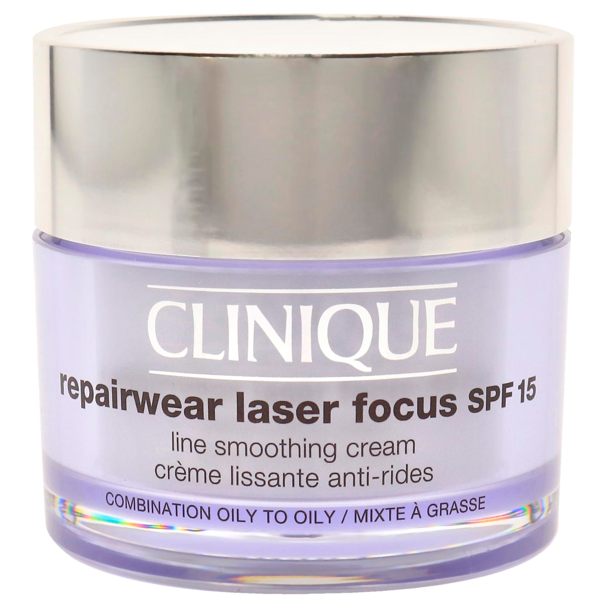 Clinique Repairwear Laser Focus Line Smoothing Cream SPF 15 - Combination Oily to Oily For Women 1.7 oz Cream