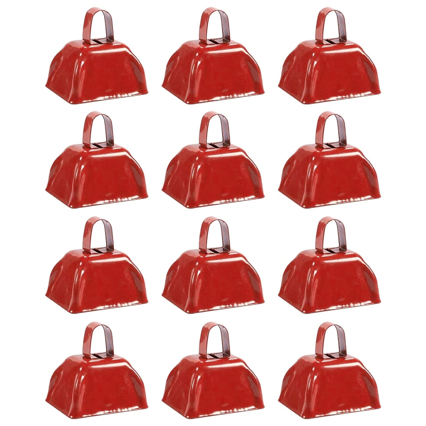 Fabricantes de Ruido de Campanas de Vaca Roja con Asa para Eventos Deportivos