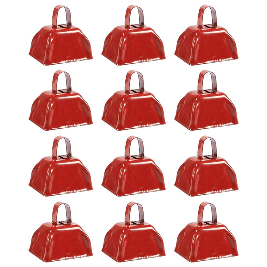 Fabricantes de Ruido de Campanas de Vaca Roja con Asa para Eventos Deportivos