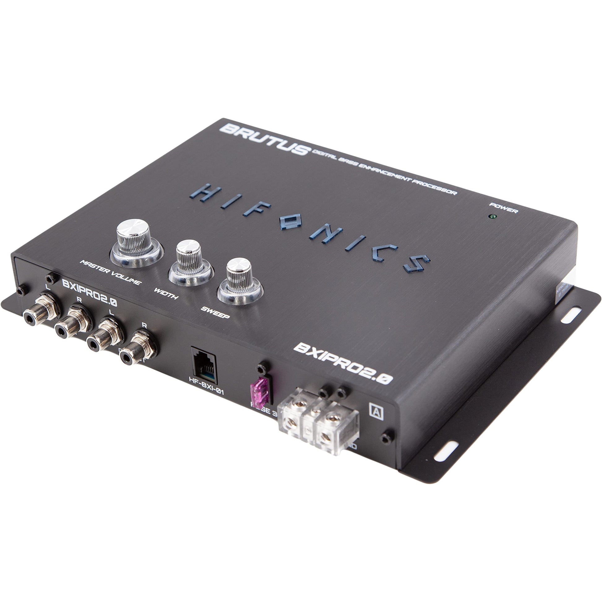 Hifonics BXIPRO20 Digital Bass Enhancement Processor with Dash Mount Remote Control