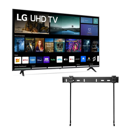 LUTEMA LG Television de 50" Class 4K 2160p webOS Smart LED TV Procesador α5 Gen5 Optimizador de Juego HDR10 + Soporte de Pared Incluido 50UQ7070ZUE (Reacondicionado)