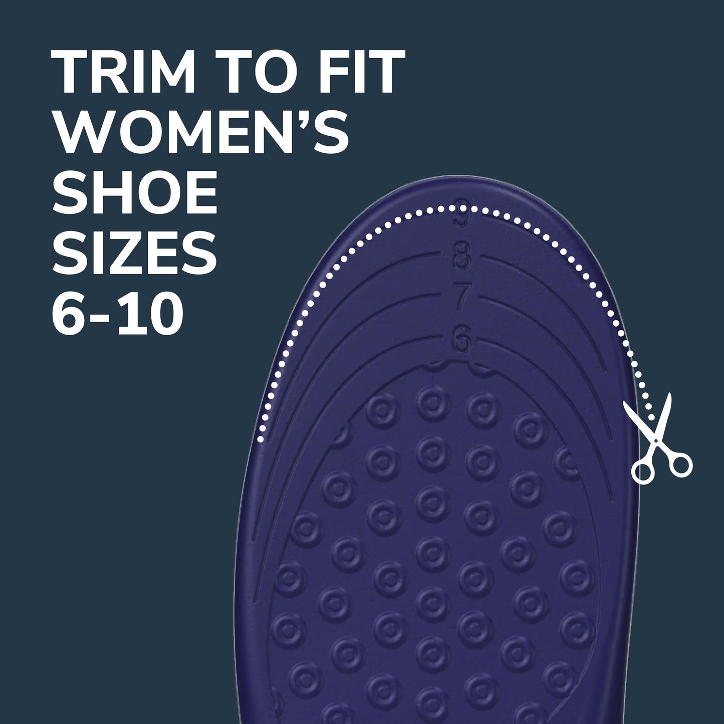 Ortesis Dr. Scholl's Negra Alivio del Dolor para Fascitis Plantar para Mujer en Tallas 6-10
