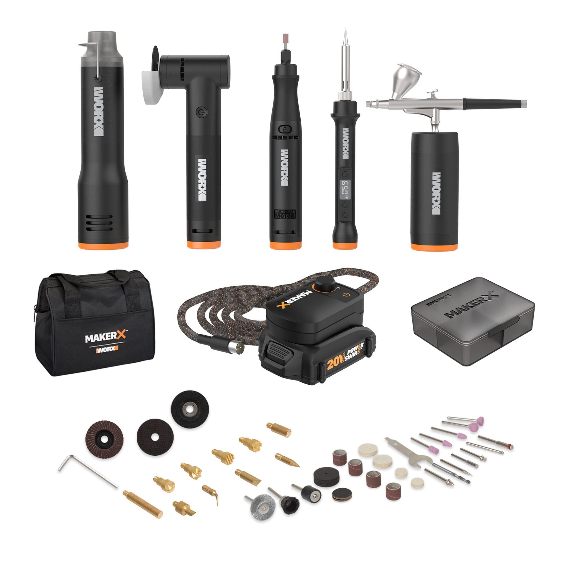 Kit de Herramientas de Manualidades WORX MAKERX Lujo