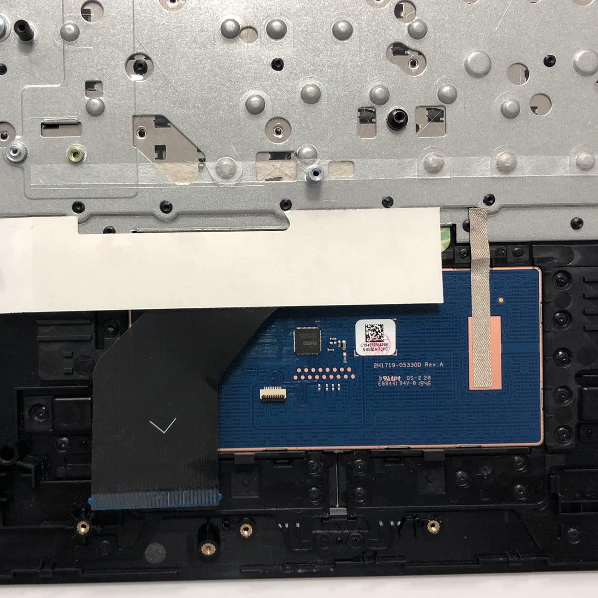 Maletín Reposamuñecas con Teclado Touchpad F-HONG para HP Pavilion17BY 17CA Sin Retroiluminación