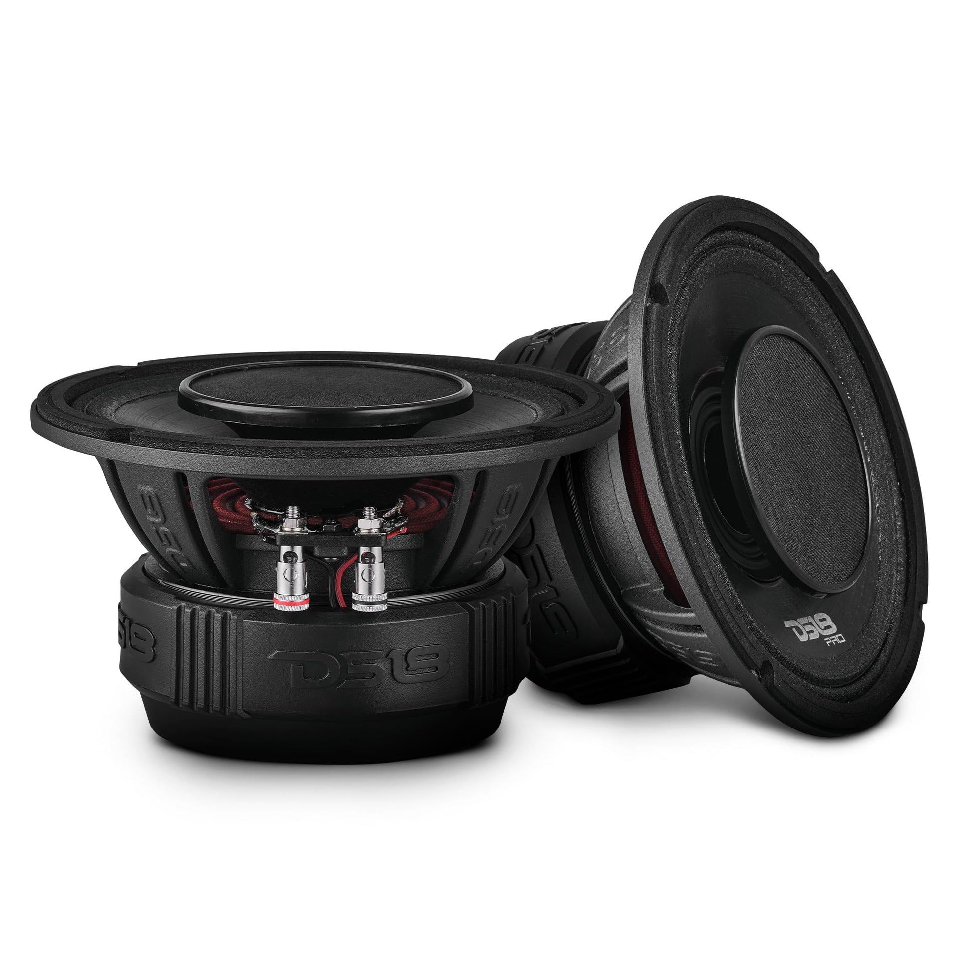Altavoz de Audio para Coche DS18 Azul de Rango Medio con Bocina Integrada