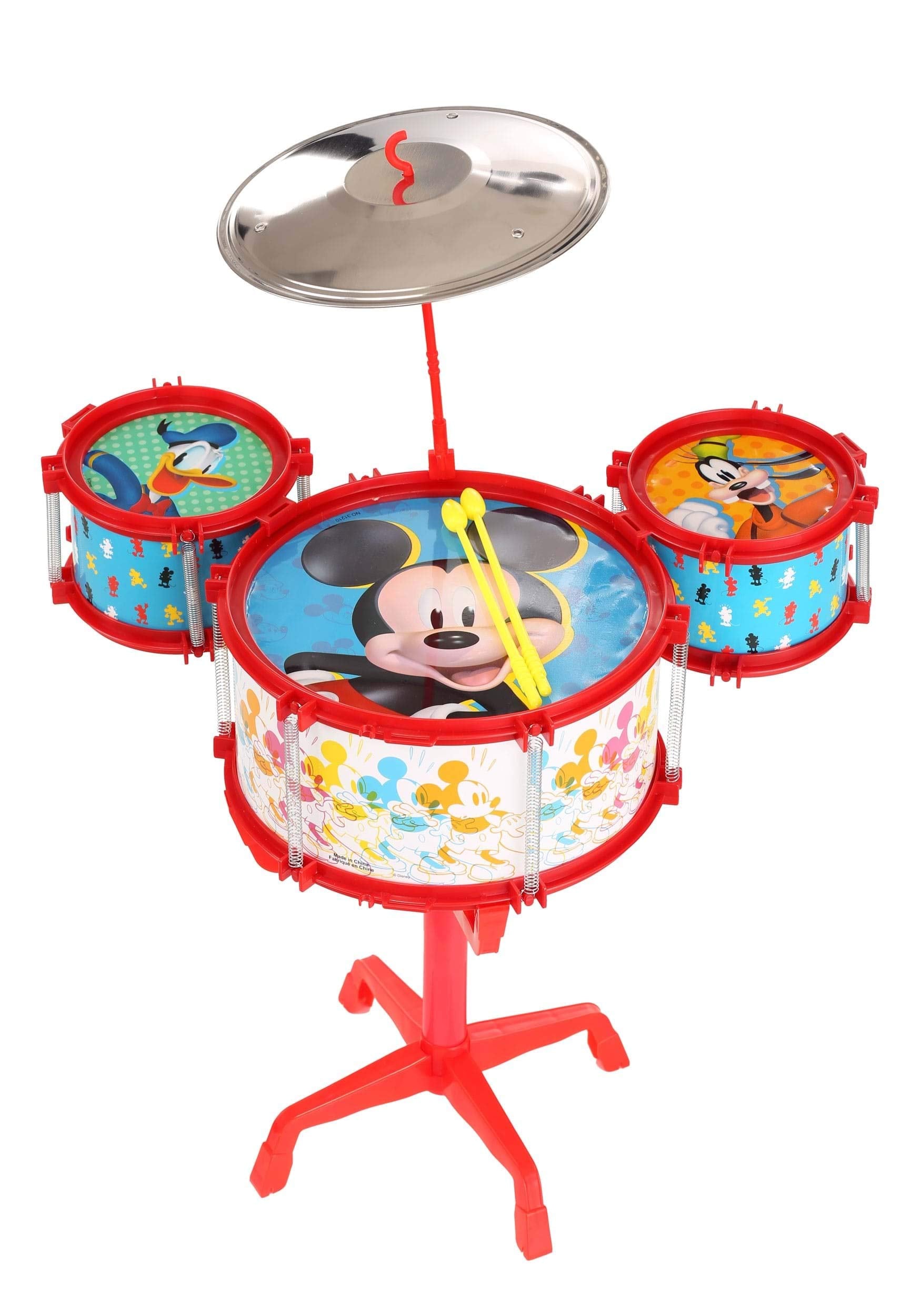 Disney Mickey Mouse Roadster Racers - Juego de música de batería