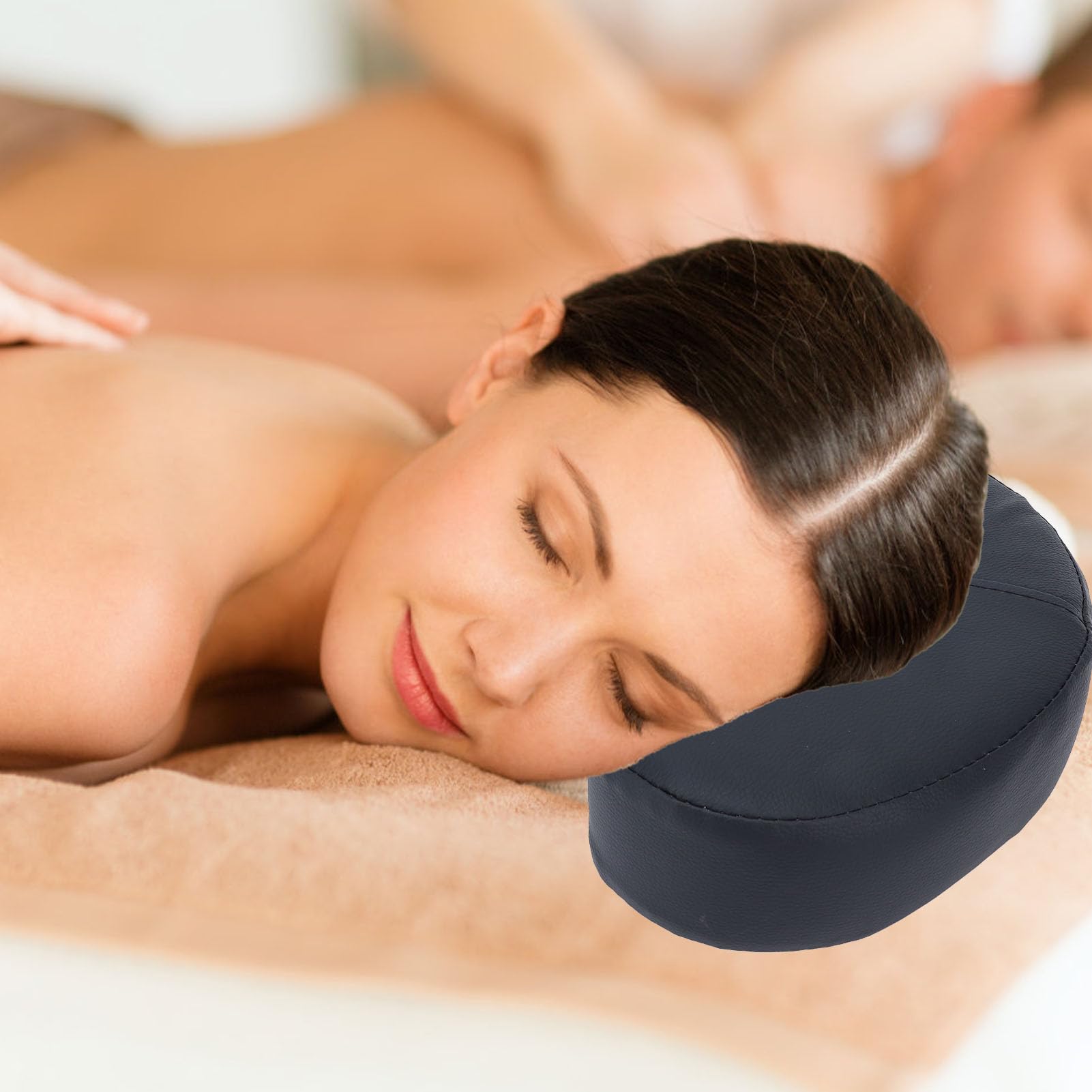 Almohada Facial Saluaqui en Forma de U Soporte Cómodo para Spa