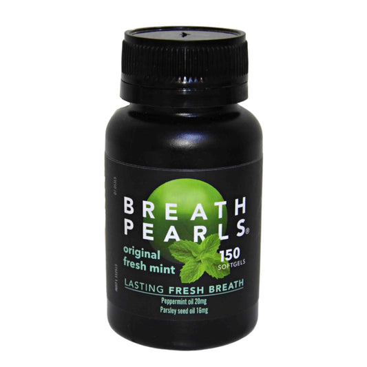 Suplemento Breath Pearls Original Fresco 150 Cápsulas