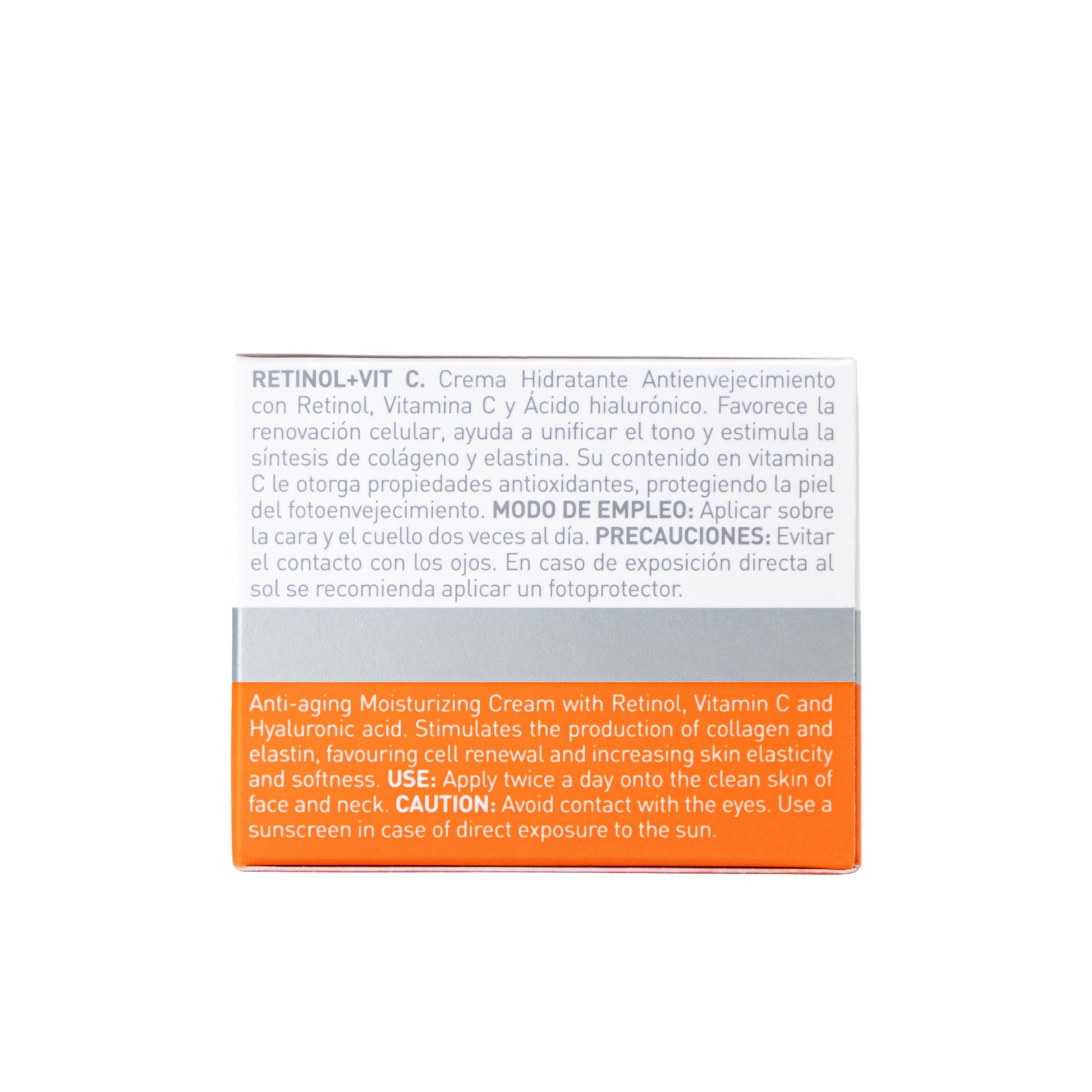 Genové Fluidbase Rederm Crema con Retinol y Vitamina C, envase con 30 ml