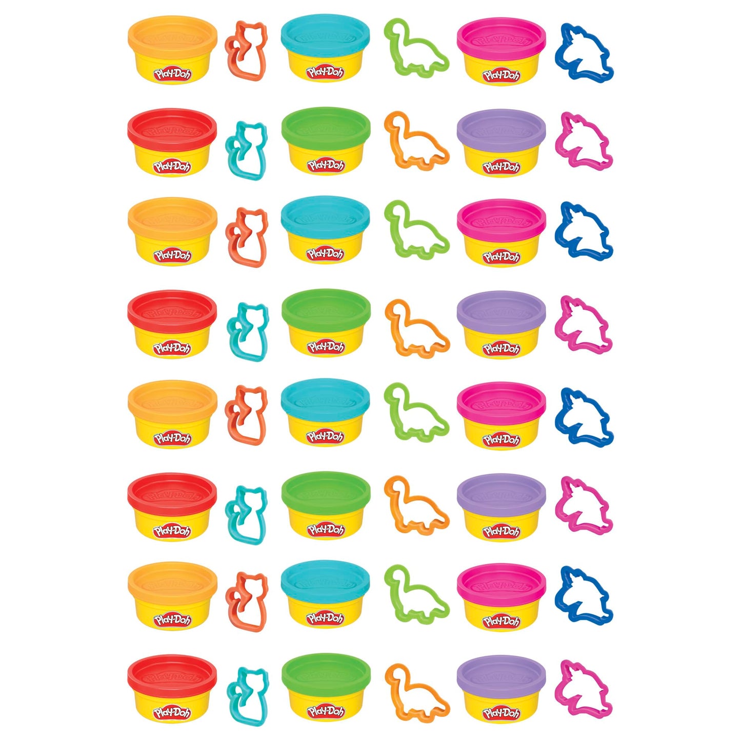 Masas y Plastilinas Play Doh Fiesta de Colores 24 Pack