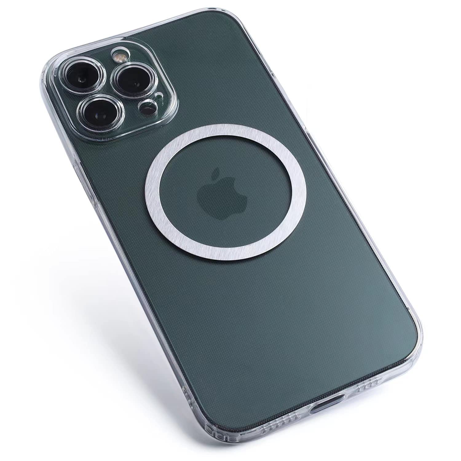 Cargador Inalámbrico Magnético Universal Wannap Negro, Blanco y Plateado para iPhone y Samsung