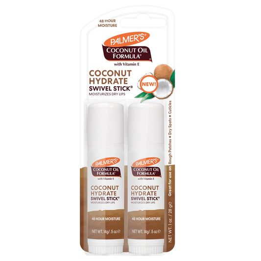 Palmer's Fórmula de aceite de coco doble varilla giratoria