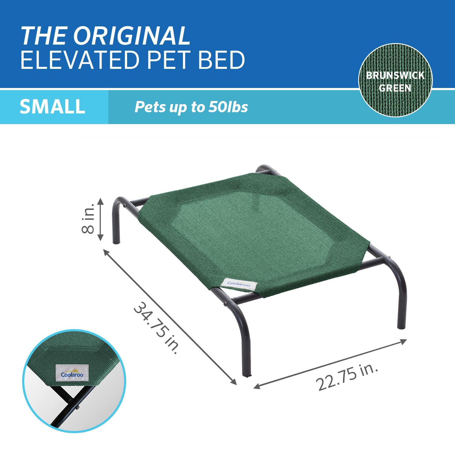Coolaroo - Cama elevada para Mascotas