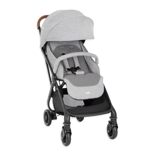 Joie Carriola para Bebe Tourist con Silla Ergonomica, Carriola Moderna para Bebes, Carreola Portabebe de Viaje Plegable y Convertible 2 Posiciones, Carreola con Frenos y Manija Ajustable