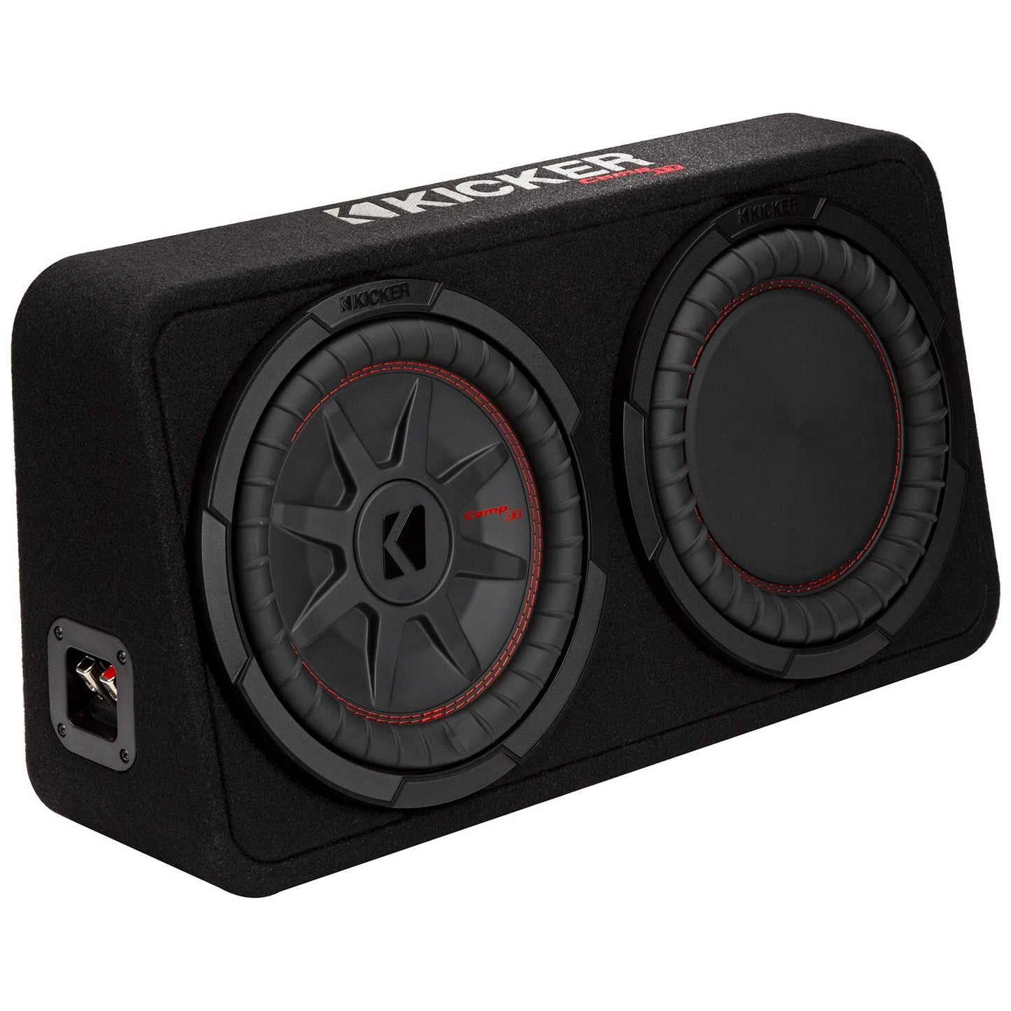 Kicker 48TCWRT102 CompRT Subwoofer de 10" en carcasa de perfil fino, 2ohm