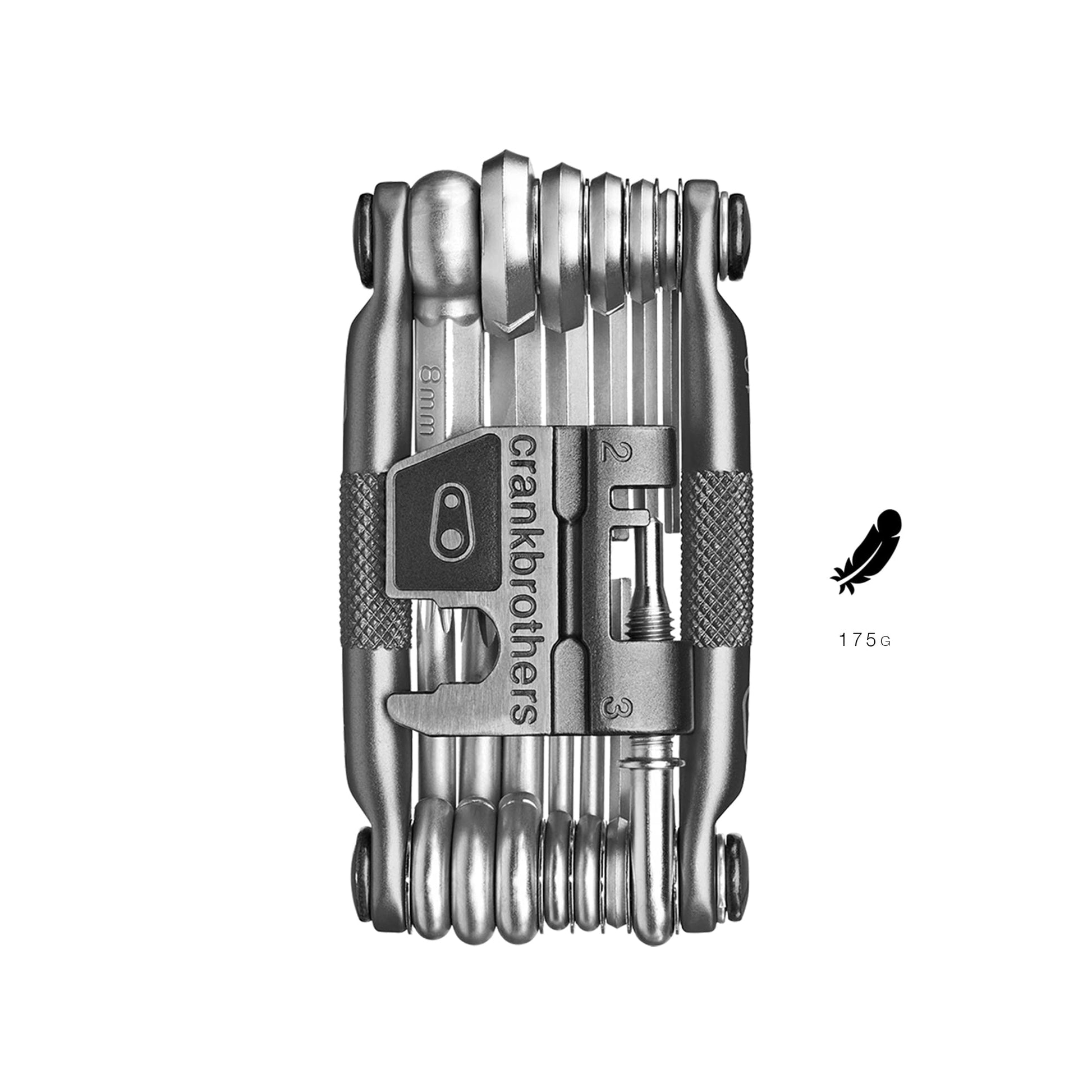 CRANKBROTHERs Crank Brothers - Herramienta Multiusos para Bicicleta (19 Funciones)