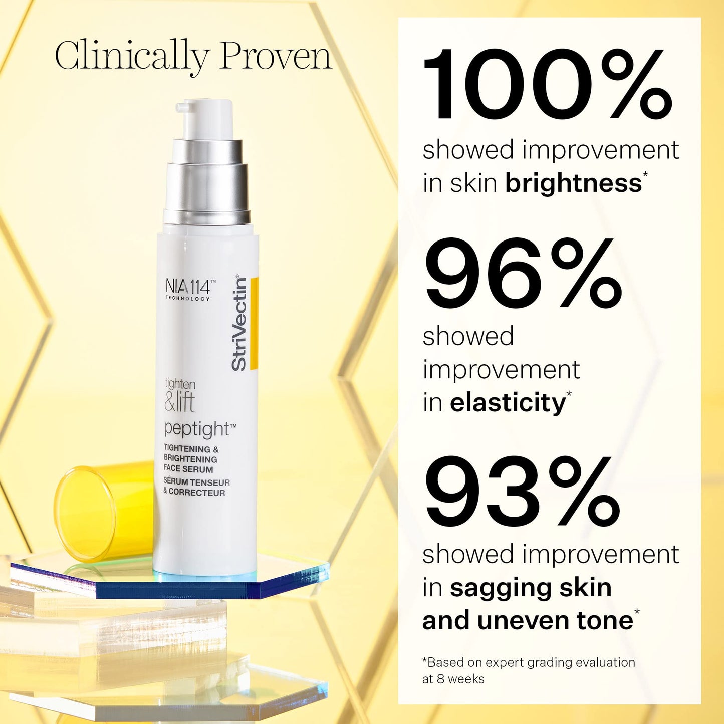 Peptight Tightening and Brightening Face Serum by Strivectin for Unisex - 1.7 oz Serum