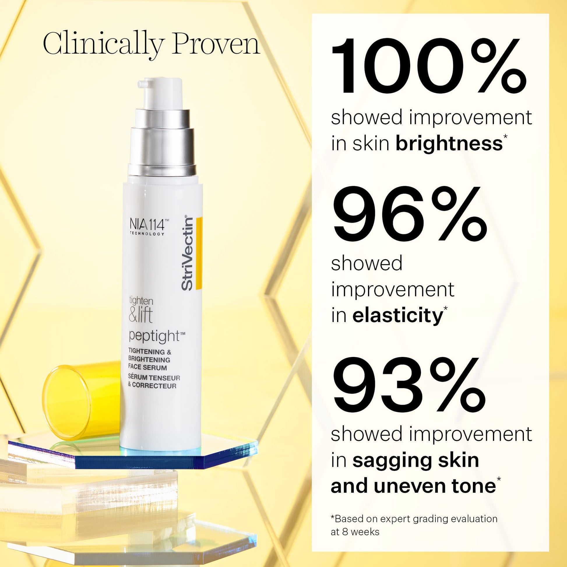 Peptight Tightening and Brightening Face Serum by Strivectin for Unisex - 1.7 oz Serum