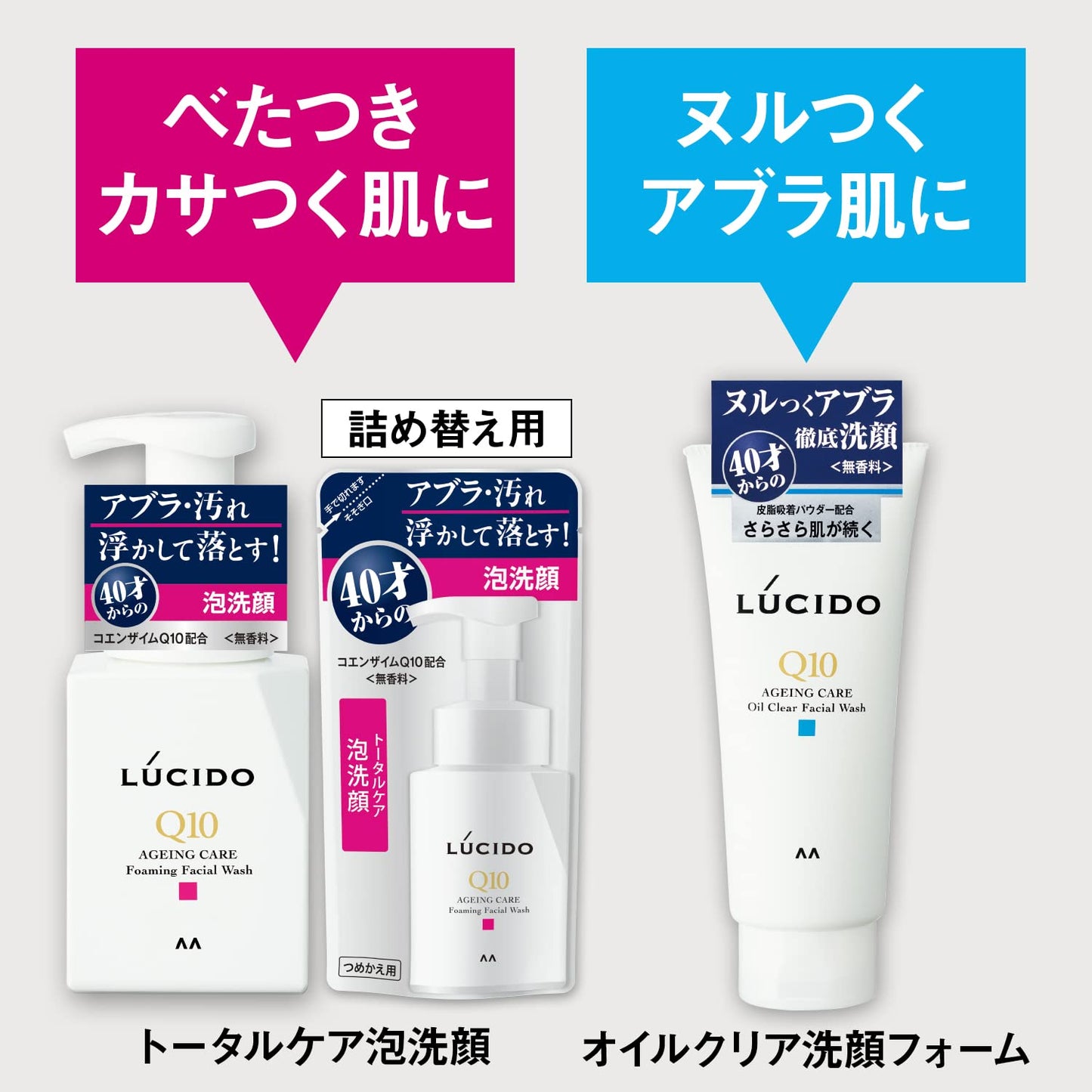 LUCIDO () Recarga De Espuma Limpiadora Q10 De 130 Ml Para El Cuidado Total