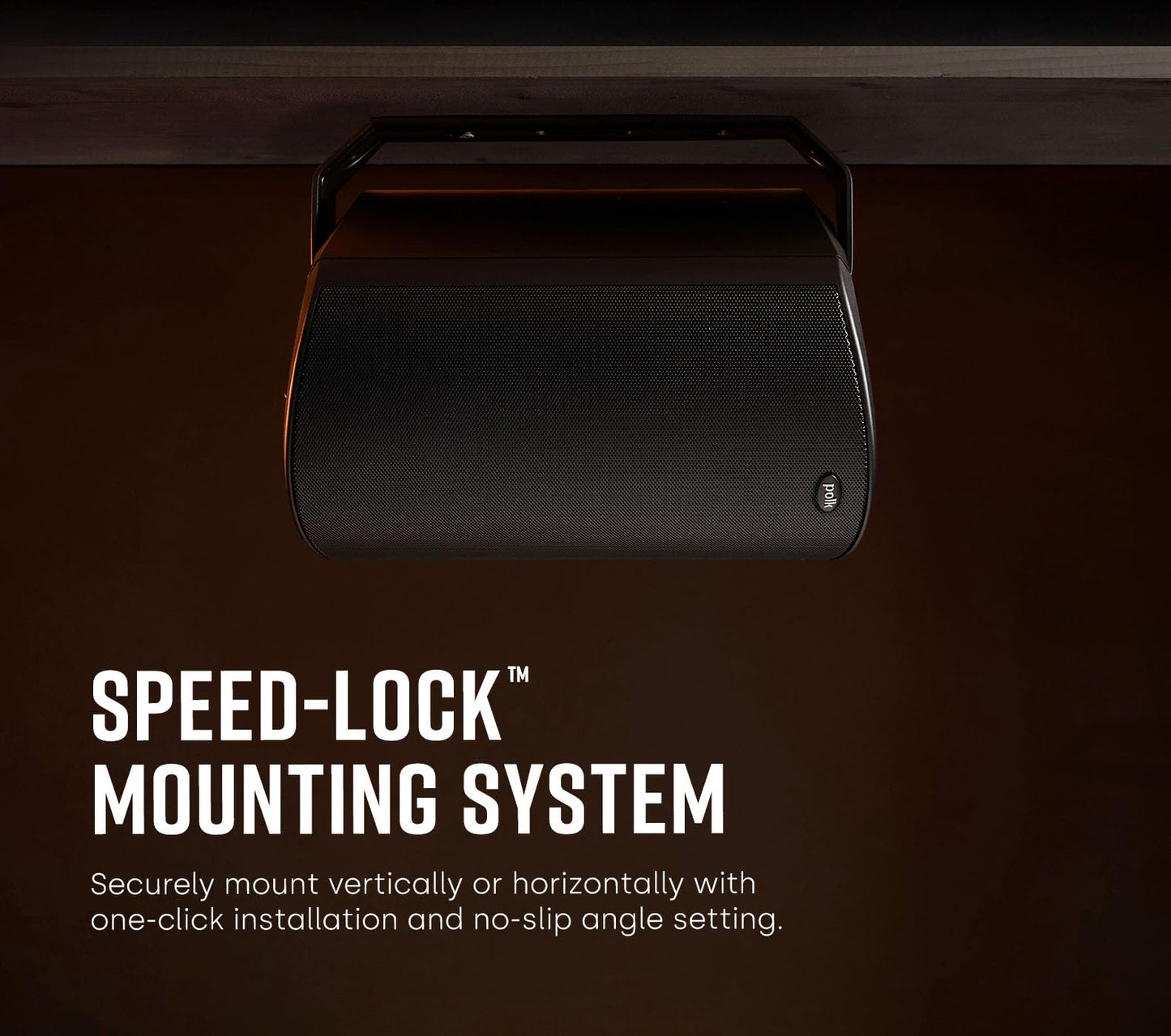 Polk Audio Atrium 5 Bocinas 100W Negro - Bocinas (Empotrado en pared/techo, Montar en la pared, Universal, Alámbrico, 60 - 25000 Hz, Negro)