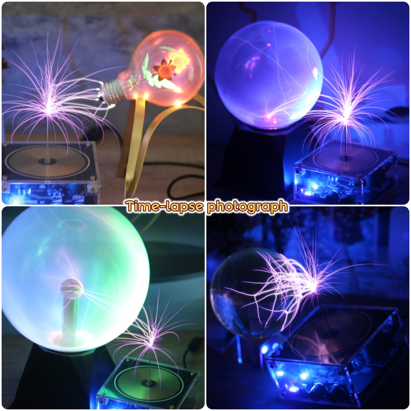 Joytech Bluetooth Music Tesla Coil Arc Plasma Altavoz de transmisión inalámbrica Experimento de computadora Juguete Modelo SSTC SS02