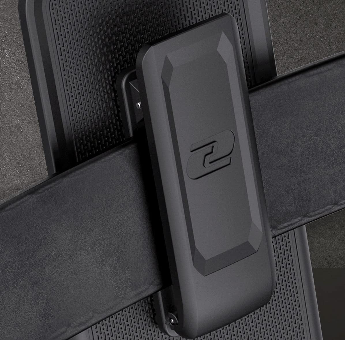 Funda para Cinturón Encased Negro, Protección a Prueba de Golpes para Samsung Galaxy S23 Ultra