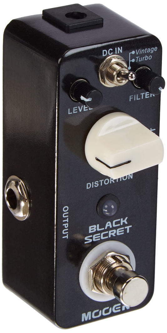 Pedal de Efecto Mooer Black Secret Negro