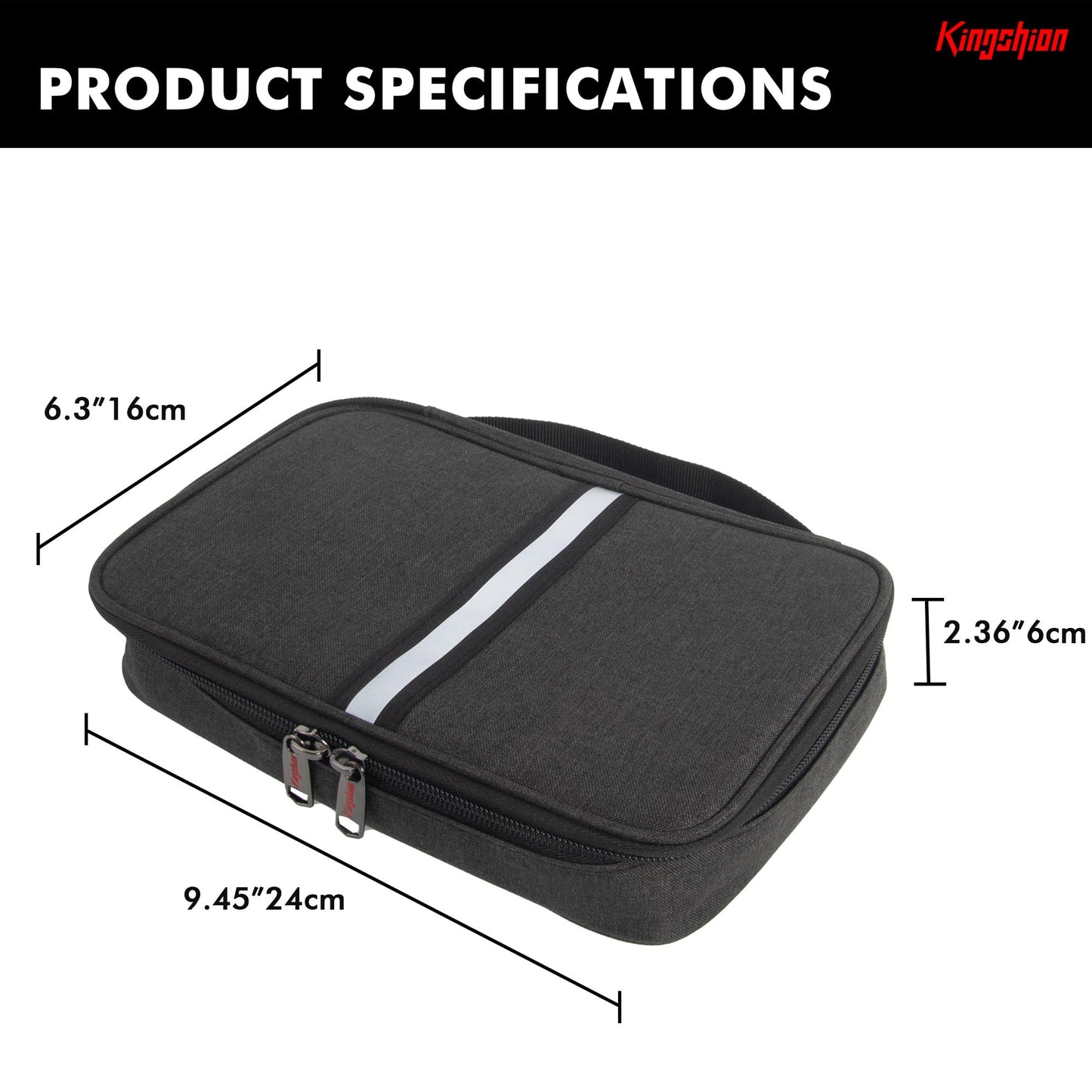 Kingshion Bolsa de almacenamiento de viaje compatible con la serie Philips Norelco Multigroom, con bolsillo de malla para accesorios y bolsillo transparente para cargador y accesorios, Prot