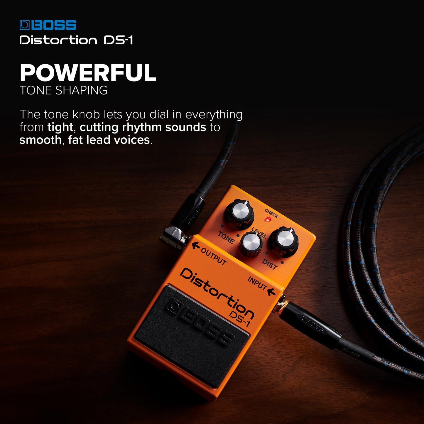 Pedal BOSS DS-1 Naranja Distorsión