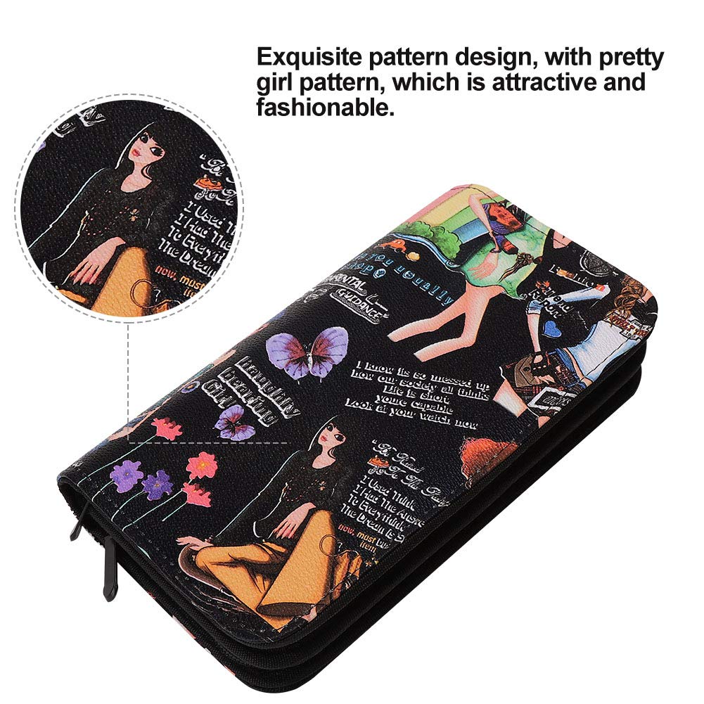 Hair Scissors Storage Case, Waterproof Hairdressing Tools Storage Bag Hair Salon Scissors Comb Barber Tool Case Pouch for Hairdresser