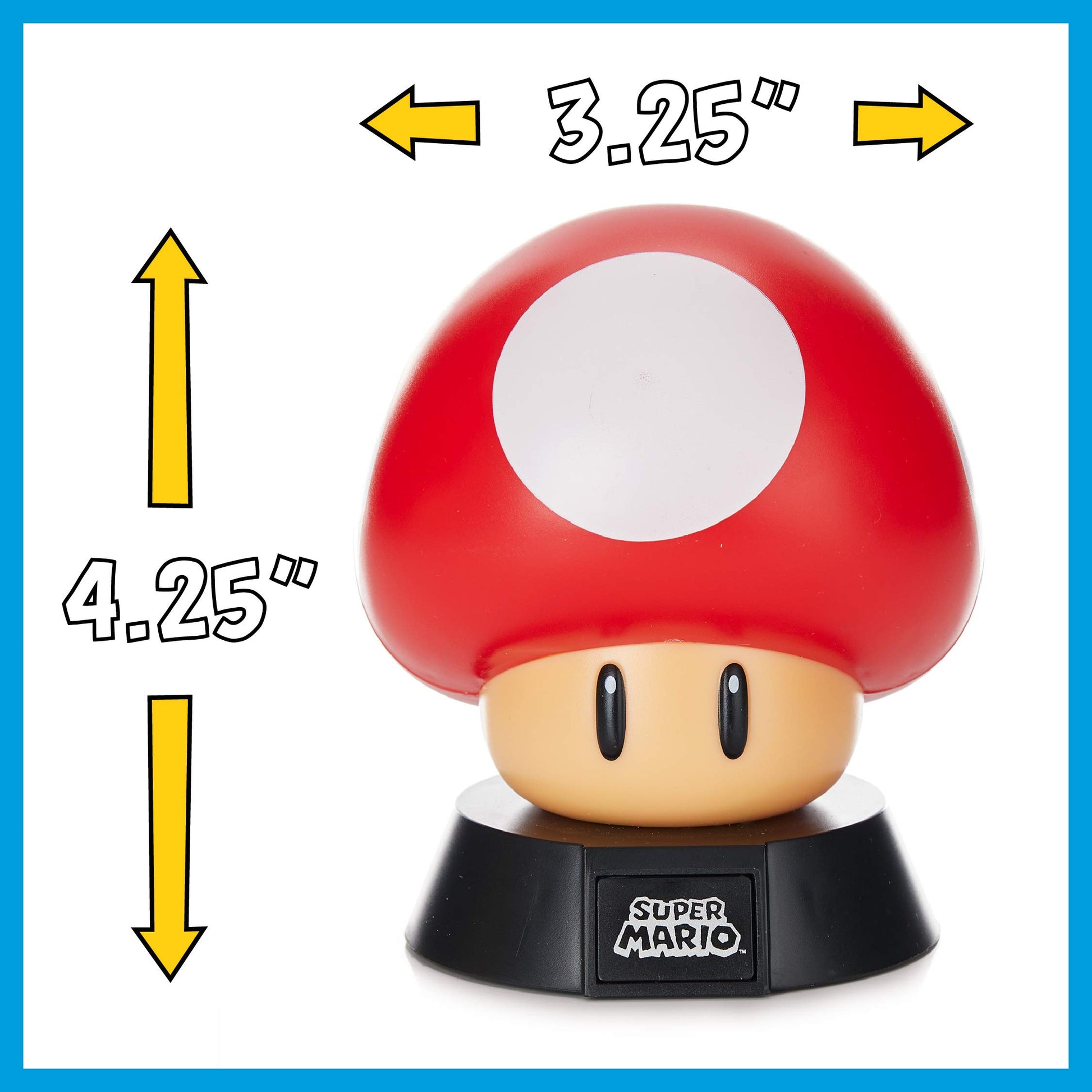 Nintendo - Super Mario :: Super Mushroom (super hongo) #002 :: Lampara Coleccionable