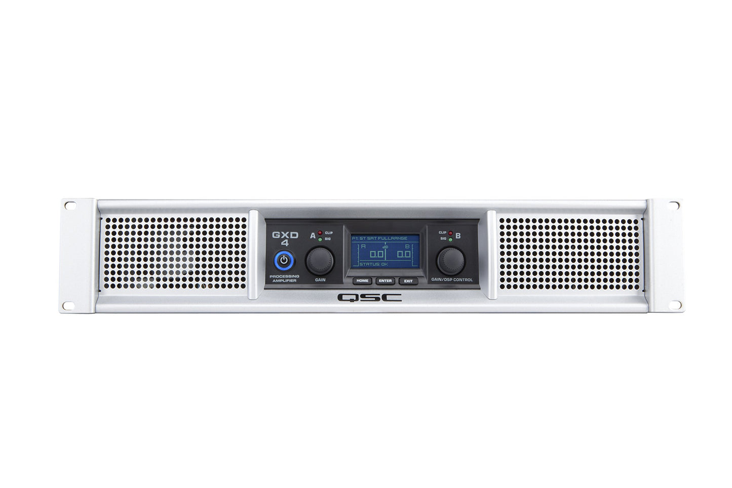 Amplificador de Potencia QSC Multicolor con DSP de 2 Canales Clase D 600 W