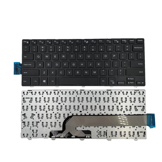 Teclado para Portátil Dell Inspiron Negro Repuesto Diseño de EE. UU. para Hombre