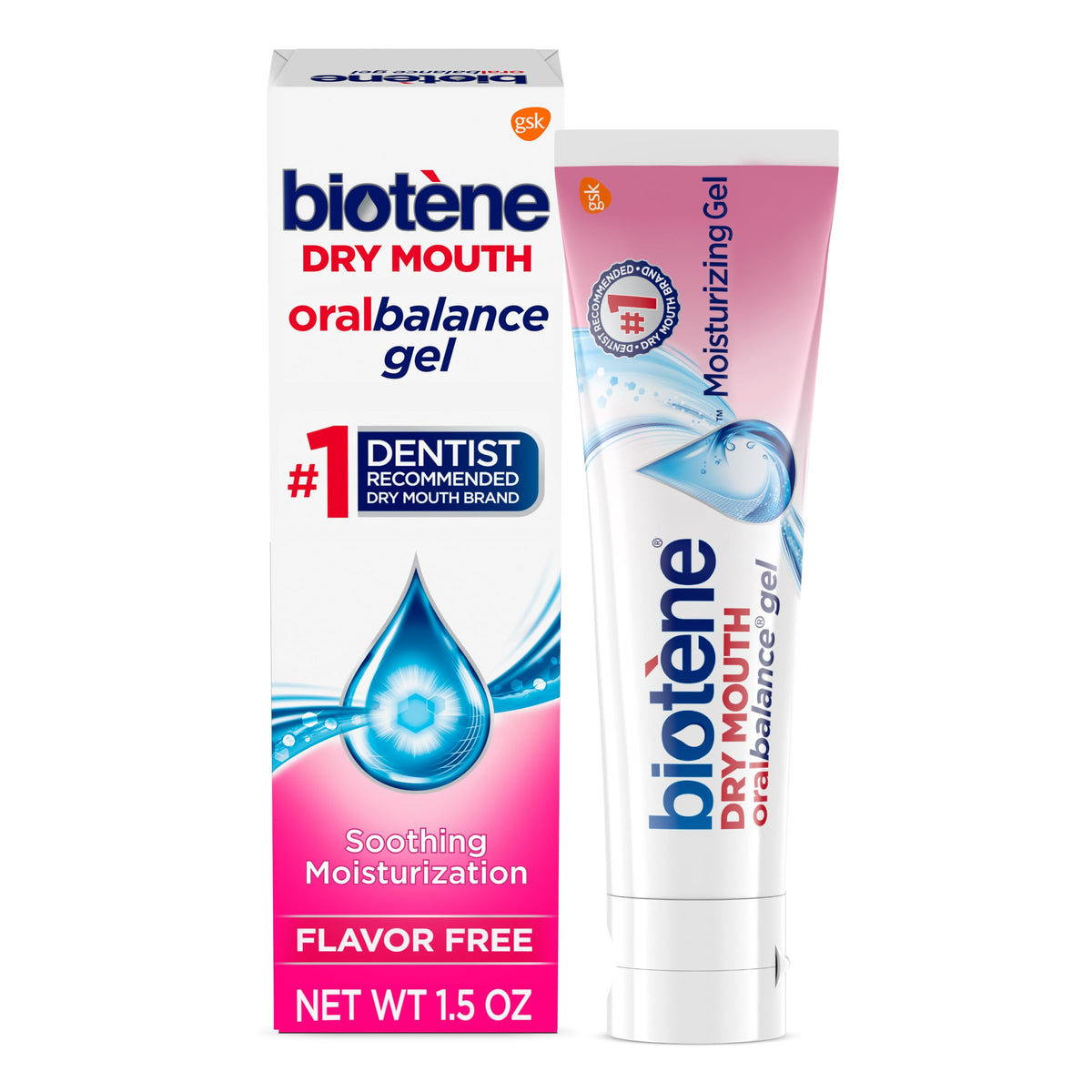 Gel Humectante Oral BIOTENE Sin Sabor Sin Alcohol 44.36 ml
