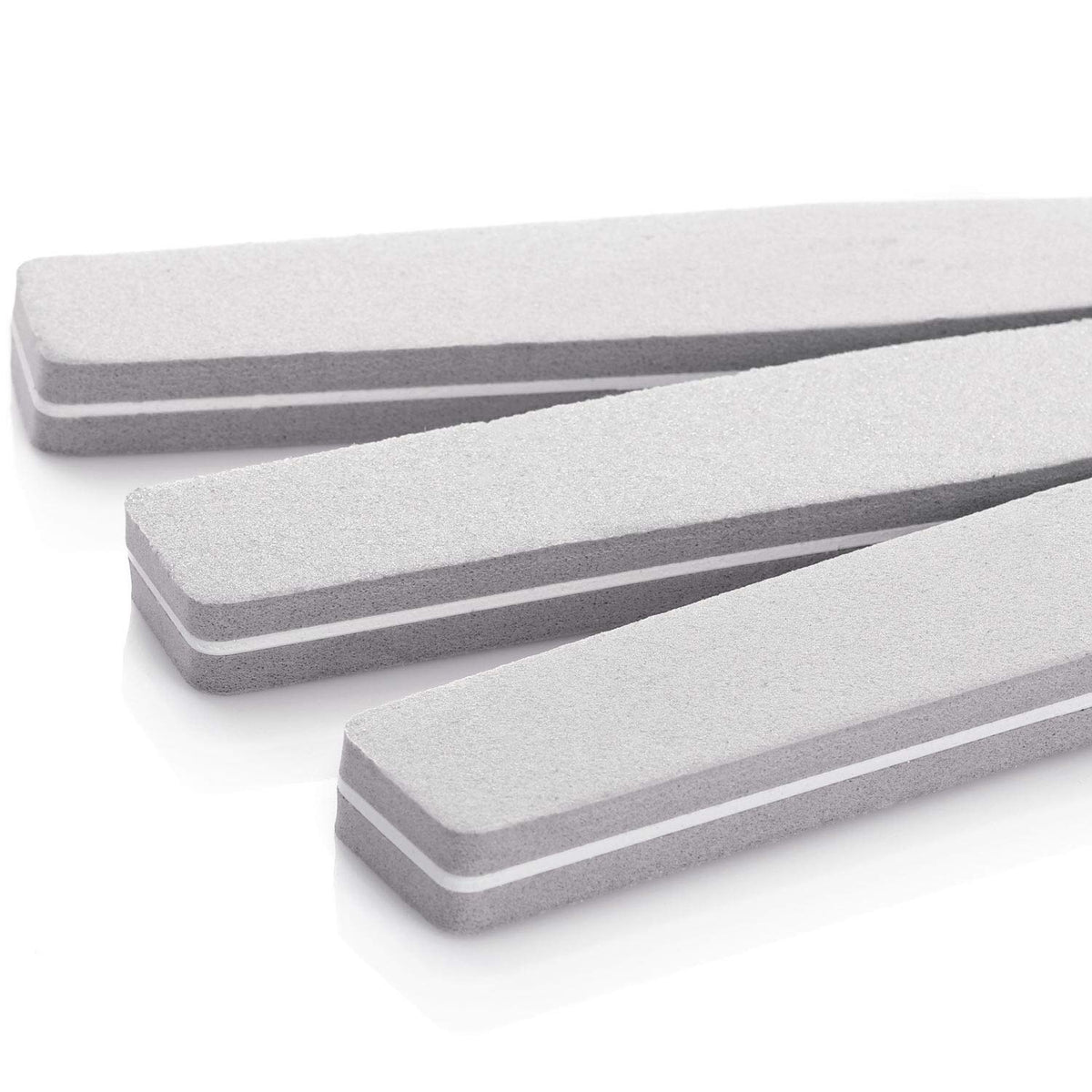 20 esponjas de doble cara lavables, 100/180 lijadoras (gris)