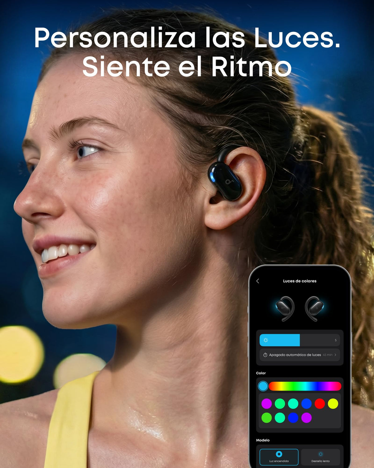 Audífonos de Oído Abierto Soundcore Anker Negro V20i