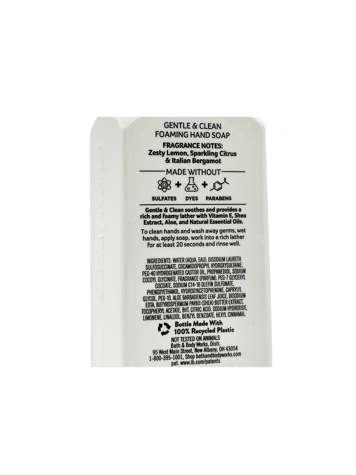 Bath & Body Works, Gentle Foaming Hand Soap, Kitchen Lemon (2-Pack)