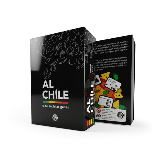 Al Chile | Ideotas | Juego de Mesa para Balconear a Tus Amigos y Decir la Neta | Juego de Señalar | Chilitos | Fiestas y Reuniones
