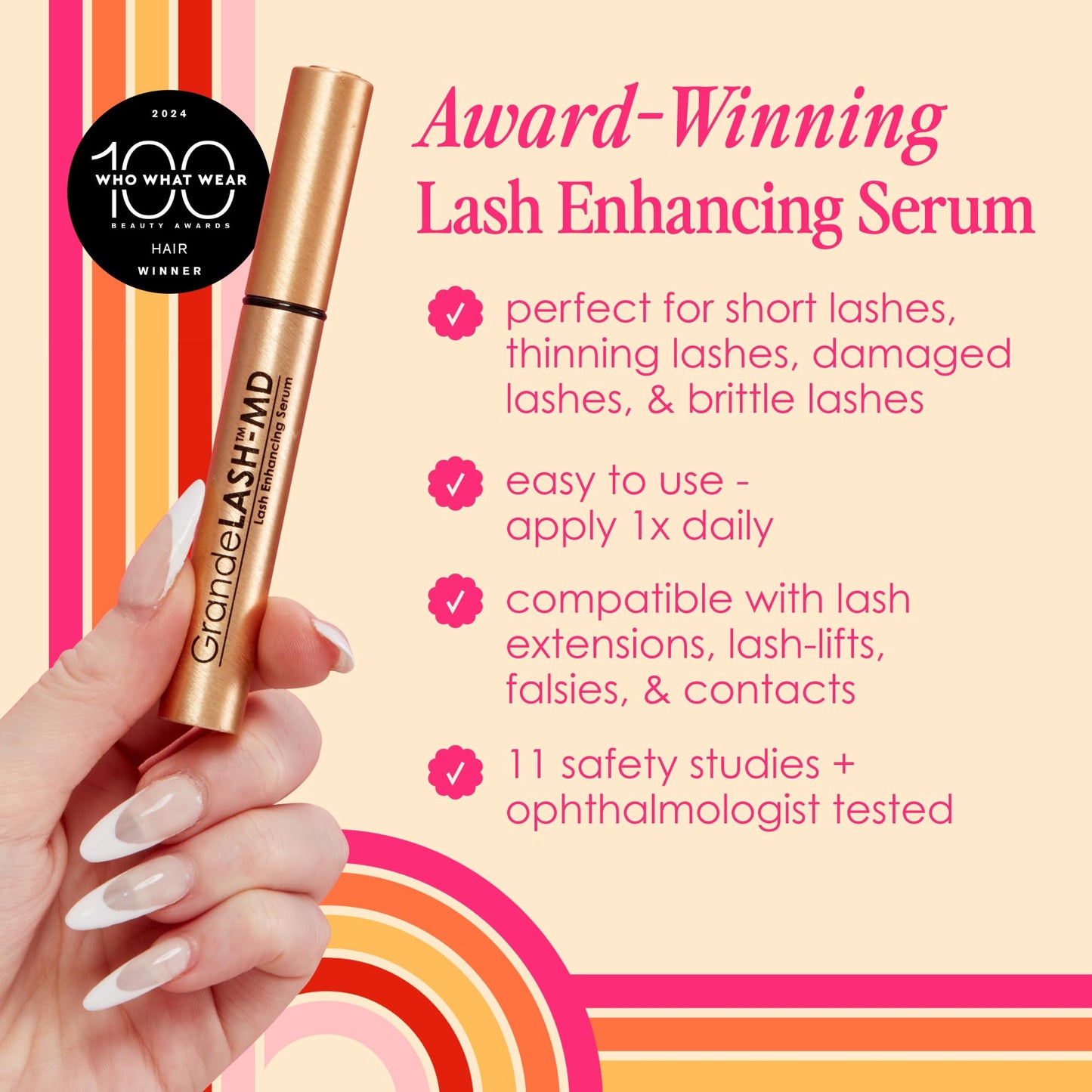 Grande Cosmetics Lash Enhancing Serum,