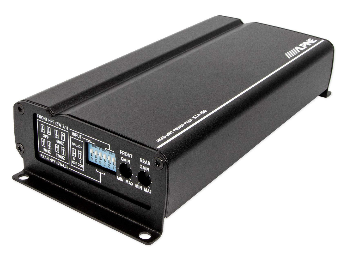Amplificador de Coche Alpin KTA-450 4 Canales 400 W para Montaje detrás de iLX-W650