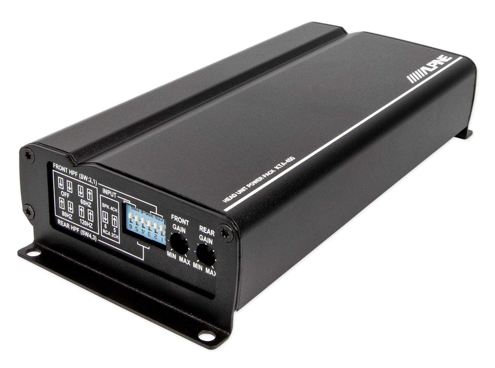 Amplificador de Coche Alpin KTA-450 4 Canales 400 W para Montaje detrás de iLX-W650