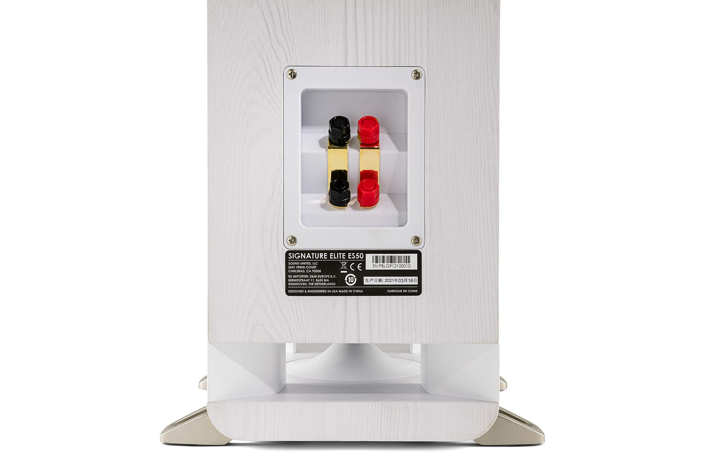 Polk Audio Signature Elite ES50 - Altavoz de Torre pequeña, Color Blanco