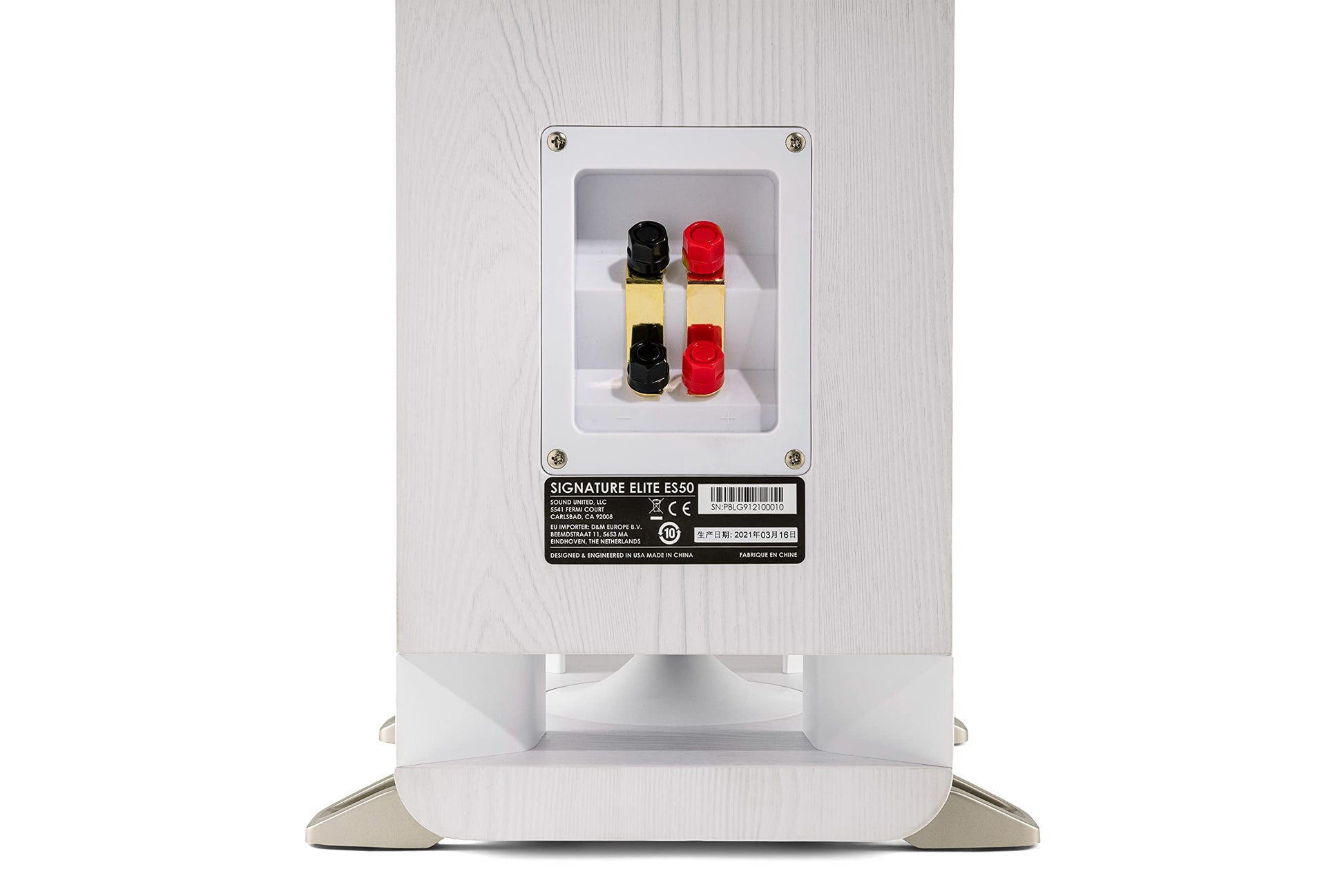 Polk Audio Signature Elite ES50 - Altavoz de Torre pequeña, Color Blanco