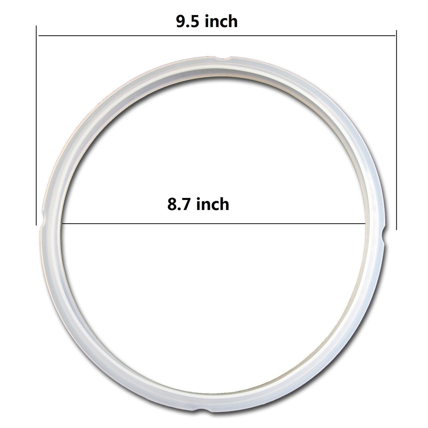 Juego de Juntas de Goma T&B Universal para Olla a Presión Eléctrica 5/6 Qt
