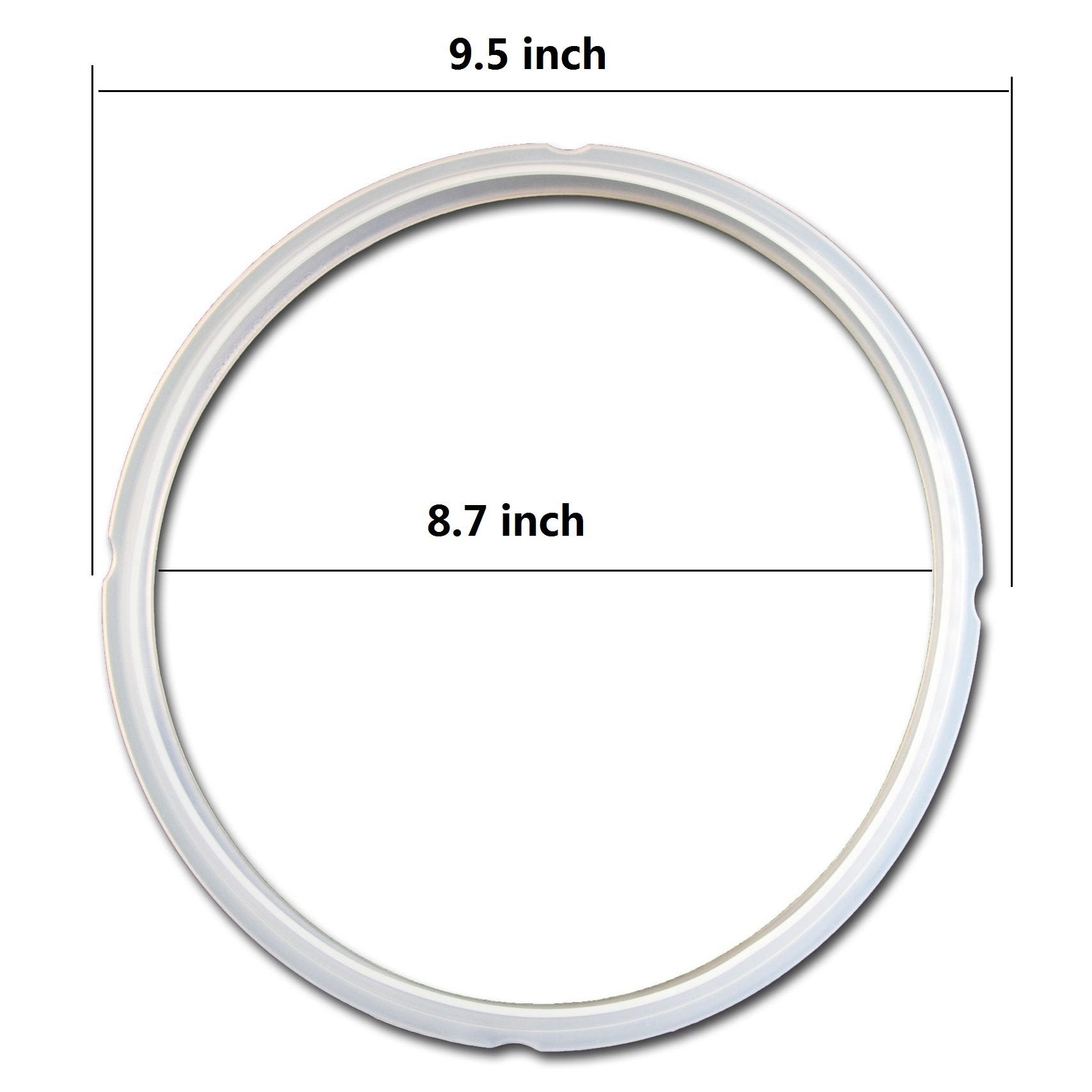 Juego de Juntas de Goma T&B Universal para Olla a Presión Eléctrica 5/6 Qt