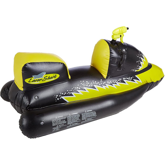Squirter de Esquí Húmedo Swimline Negro Amarillo Lasershark
